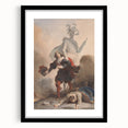 Romanticism Art - Don Juan and the Commander’s Statue by Fragonard