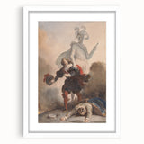 Romanticism Art - Don Juan and the Commander’s Statue by Fragonard