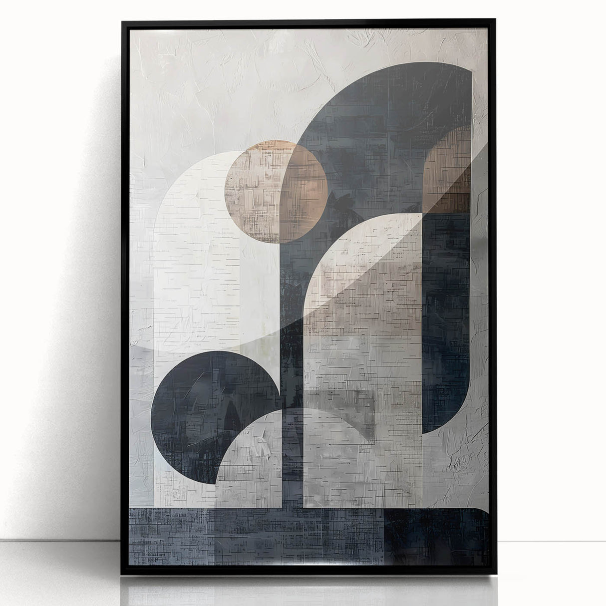 Acrylic and Canvas Art for Dining Spaces - Geometric Wall Décor