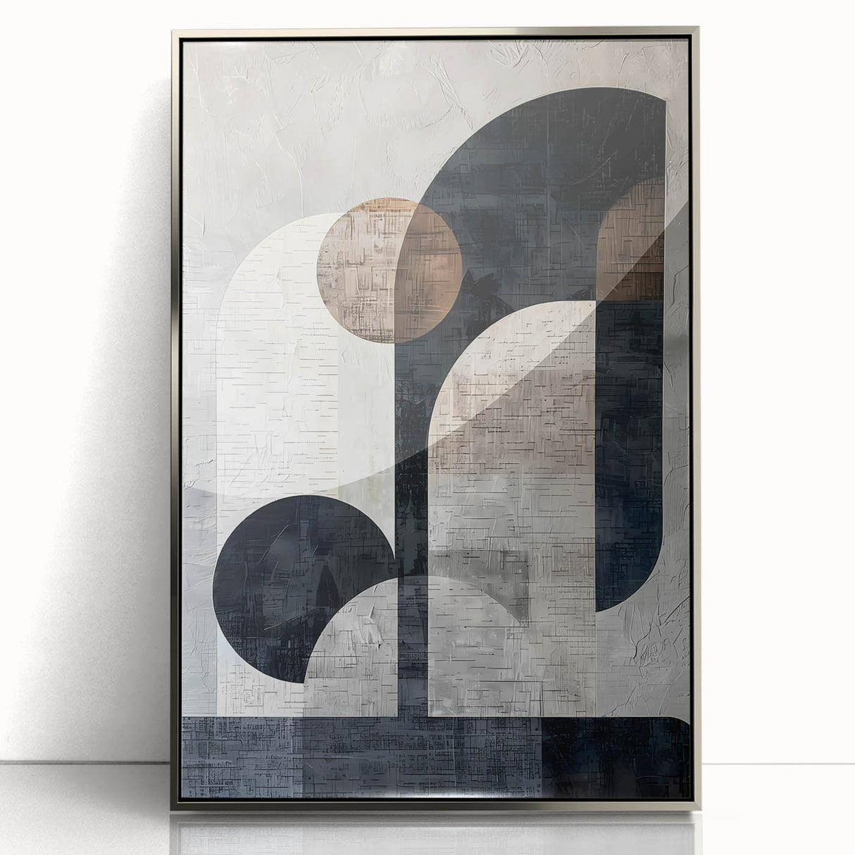 Acrylic and Canvas Art for Dining Spaces - Geometric Wall Décor
