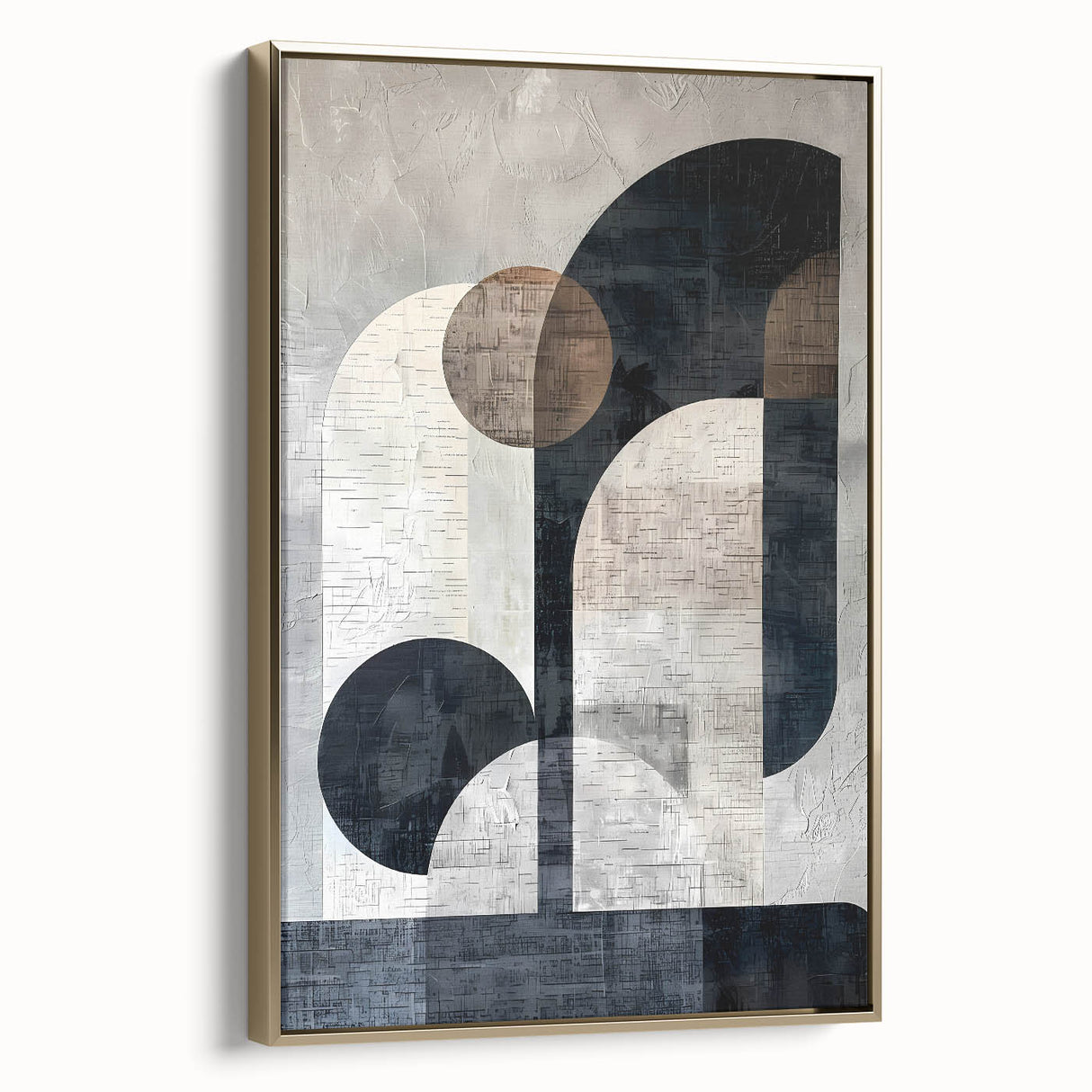 Acrylic and Canvas Art for Dining Spaces - Geometric Wall Décor