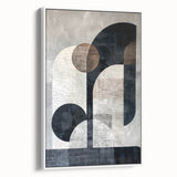 Acrylic and Canvas Art for Dining Spaces - Geometric Wall Décor