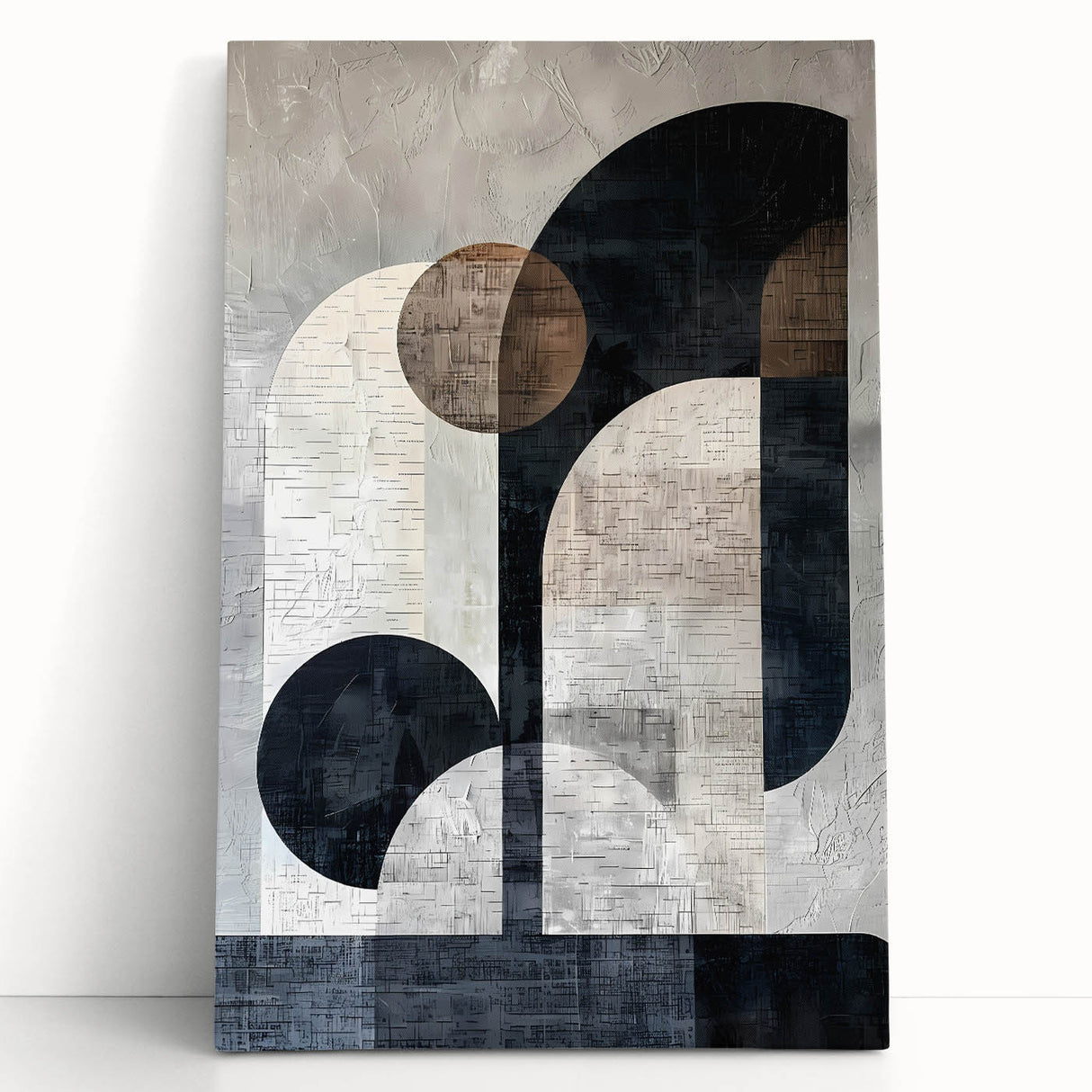 Acrylic and Canvas Art for Dining Spaces - Geometric Wall Décor