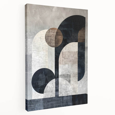 Acrylic and Canvas Art for Dining Spaces - Geometric Wall Décor