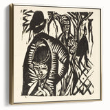 Expressionist Art: Still Life with Bowl and Fruit by Kirchner