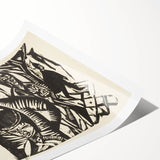 Expressionist Art: Still Life with Bowl and Fruit by Kirchner