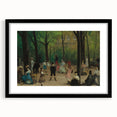 Impressionist Park Scene Wall Art - Glackens' Luxembourg Gardens Print