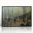Impressionist Park Scene Wall Art - Glackens' Luxembourg Gardens Print