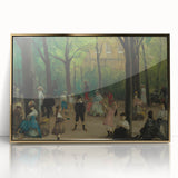 Impressionist Park Scene Wall Art - Glackens' Luxembourg Gardens Print