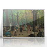 Impressionist Park Scene Wall Art - Glackens' Luxembourg Gardens Print