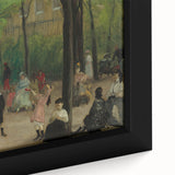 Impressionist Park Scene Wall Art - Glackens' Luxembourg Gardens Print