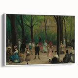 Impressionist Park Scene Wall Art - Glackens' Luxembourg Gardens Print