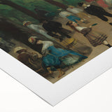 Impressionist Park Scene Wall Art - Glackens' Luxembourg Gardens Print