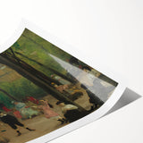 Impressionist Park Scene Wall Art - Glackens' Luxembourg Gardens Print