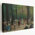 Impressionist Park Scene Wall Art - Glackens' Luxembourg Gardens Print