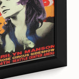 Nine Inch Nails & Marilyn Manson Poster – 1994 Seattle Concert