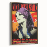 Nine Inch Nails & Marilyn Manson Poster – 1994 Seattle Concert