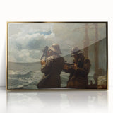 Maritime Realism Art Print - Eight Bells by Winslow Homer - Nautical Scene