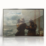 Maritime Realism Art Print - Eight Bells by Winslow Homer - Nautical Scene