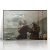 Maritime Realism Art Print - Eight Bells by Winslow Homer - Nautical Scene