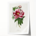Romanticism Art - Peony Flower Painting on Canvas