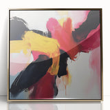 Contemporary Abstract Canvas – Vivid Minimalist Wall Art Print