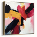 Contemporary Abstract Canvas – Vivid Minimalist Wall Art Print