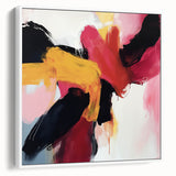 Contemporary Abstract Canvas – Vivid Minimalist Wall Art Print