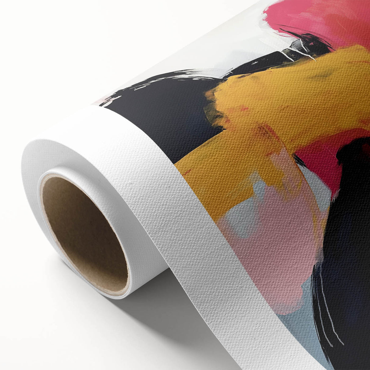 Contemporary Abstract Canvas – Vivid Minimalist Wall Art Print