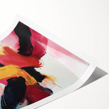 Contemporary Abstract Canvas – Vivid Minimalist Wall Art Print