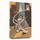 Expressionist Art: Still Life with Wine Glass and Fruit by Kirchner