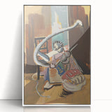 Expressionist Art: Still Life with Wine Glass and Fruit by Kirchner