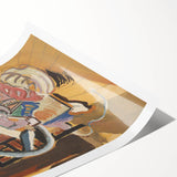 Expressionist Art: Still Life with Wine Glass and Fruit by Kirchner