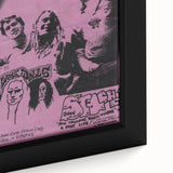 Nirvana Concert Poster – 1990s Sub Pop Seattle Show