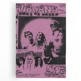 Nirvana Concert Poster – 1990s Sub Pop Seattle Show