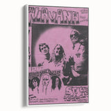 Nirvana Concert Poster – 1990s Sub Pop Seattle Show