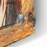 Rustic Farm Art Print - Fresh Eggs by Winslow Homer - Countryside Realism