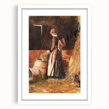 Rustic Farm Art Print - Fresh Eggs by Winslow Homer - Countryside Realism