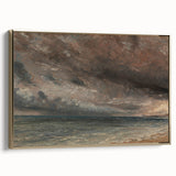 Romanticism Art - Stormy Sea, Brighton by John Constable