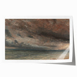 Romanticism Art - Stormy Sea, Brighton by John Constable