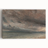 Romanticism Art - Stormy Sea, Brighton by John Constable
