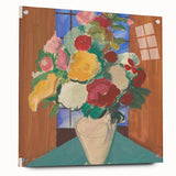 Modern Expressionism Floral Wall Art - Vibrant and Captivating