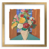 Modern Expressionism Floral Wall Art - Vibrant and Captivating