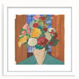 Modern Expressionism Floral Wall Art - Vibrant and Captivating