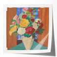 Modern Expressionism Floral Wall Art - Vibrant and Captivating