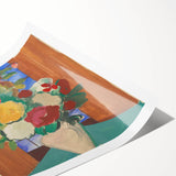 Modern Expressionism Floral Wall Art - Vibrant and Captivating