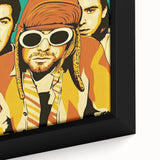 Nirvana Retro Poster – Iconic 90s Band Art Print