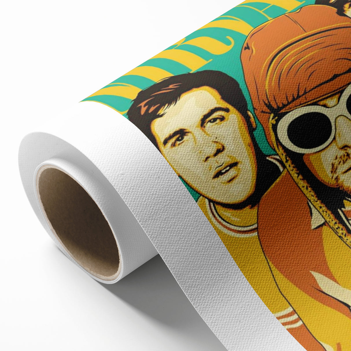 Nirvana Retro Poster – Iconic 90s Band Art Print