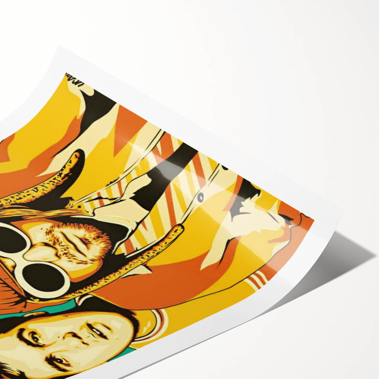 Nirvana Retro Poster – Iconic 90s Band Art Print
