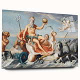 Mythological Art Print - The Return of Neptune by John Singleton Copley - Classical God Painting